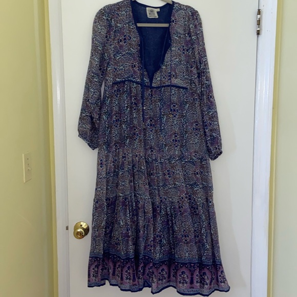 Purple Bohemian Dress - Picture 2 of 6